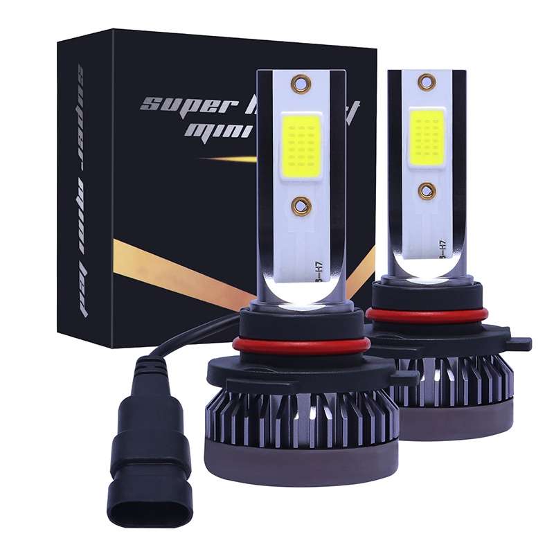 2 PCS 9005 DC9-36V / 36W / 8000K / 6000LM IP68 Car / Motorcycle Mini COB LED Headlight Lamps / Fog L