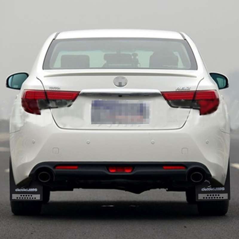 Premium Heavy Duty Molded Splash Front and Rear Mud Flaps Guards, Medium Size, Random Pattern Delive