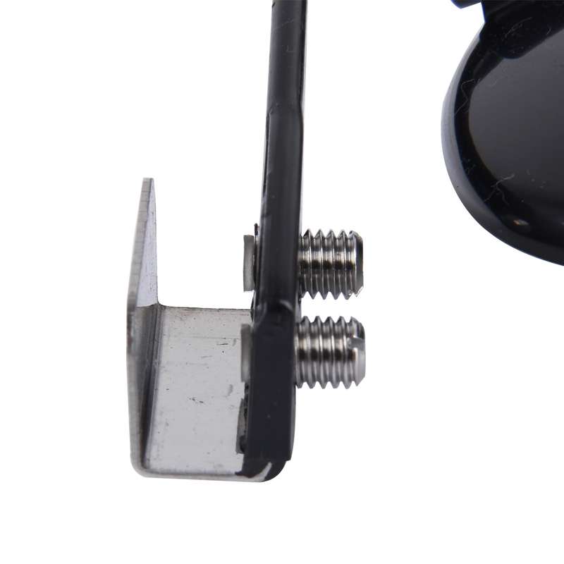 Vehicle Front Blind Area Wide-angle Adjustable Left Side Observation Mirror(Silver)