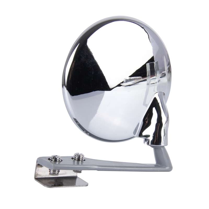 Vehicle Front Blind Area Wide-angle Adjustable Right Side Observation Mirror(Black)
