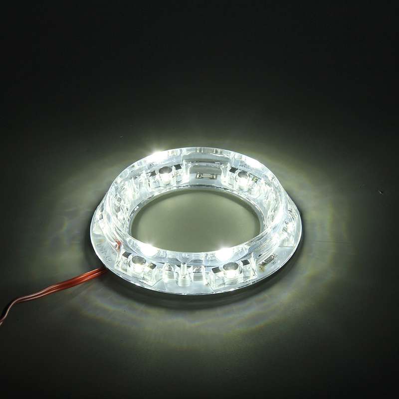 HY-1601 2W 6 LEDs Car Angel Eyes Light, DC 12V(White Light)