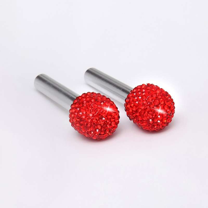 Crystal Car Aluminium Alloy Door Lock Modified Decoration (Colour)