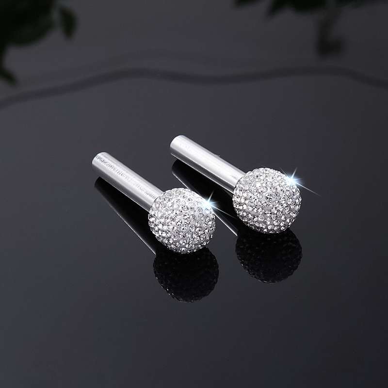 Crystal Car Aluminium Alloy Door Lock Modified Decoration (Colour)
