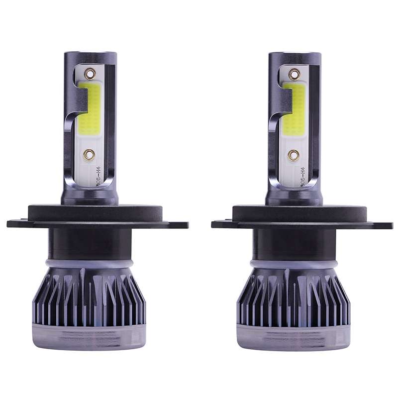 2 PCS H4 DC9-36V / 36W / 8000K / 6000LM IP68 Car / Motorcycle Mini COB LED Headlight Lamps / Fog Lig
