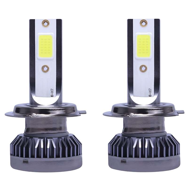 2 PCS H7 DC9-36V / 36W / 8000K / 6000LM IP68 Car / Motorcycle Mini COB LED Headlight Lamps / Fog Lig