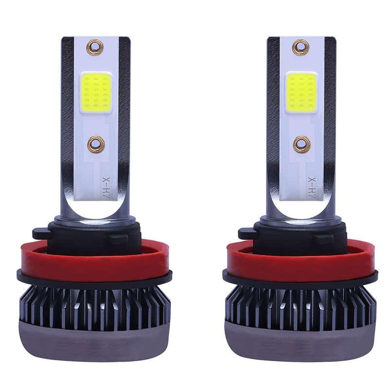 2 PCS H11 DC9-36V / 36W / 8000K / 6000LM IP68 Car / Motorcycle Mini COB LED Headlight Lamps / Fog Li