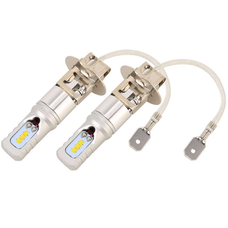 2 PCS H3 DC12V / 4.5W / 6000K / 360LM Car LED Fog Light with 6 CSP Lamp Beads, White Light (Black)