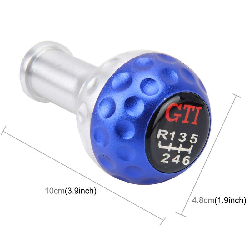 Universal Manual or Automatic Gear Shift Knob Fit for All Car(Black)