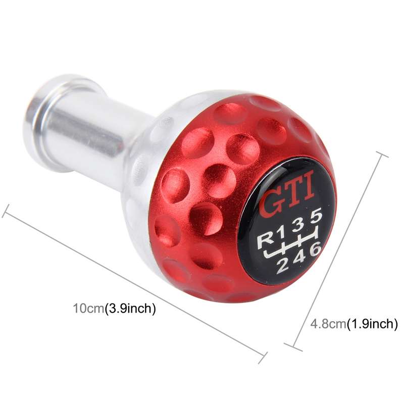 Universal Manual or Automatic Gear Shift Knob Fit for All Car(Black)