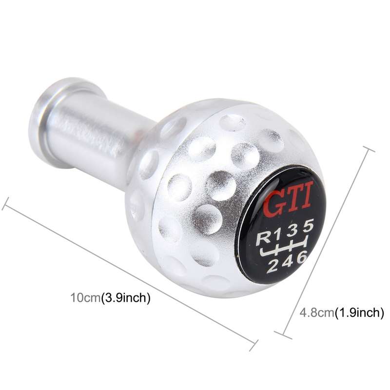 Universal Manual or Automatic Gear Shift Knob Fit for All Car(Black)