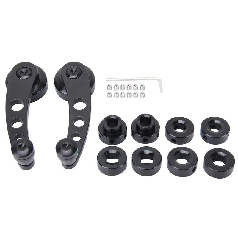 1 Pair Universal Car Wagon Door Window Crank Handle Winder Manual Door Crank Handle Window Winders(