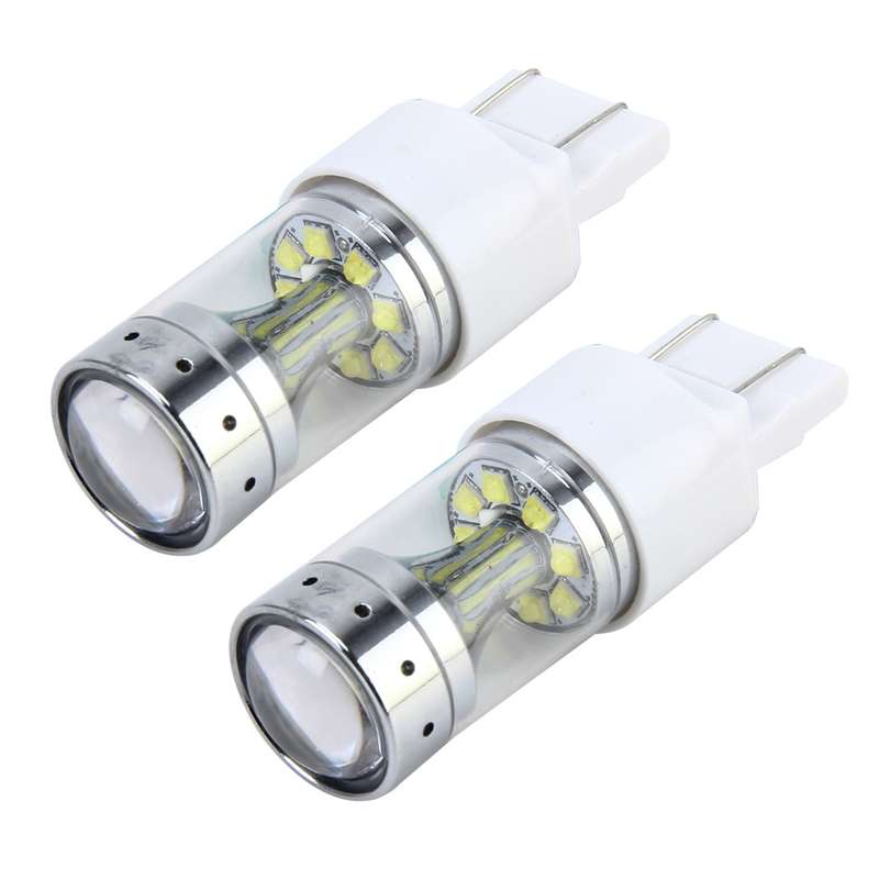 2 PCS 7443 60W Car Auto Brake Light with 12 XB-D Lamps, DC 12V(White Light)