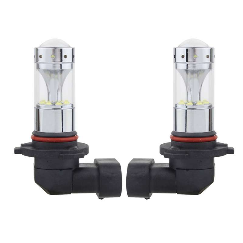 2 PCS 9005 60W 1200 LM 6000K Car Fog Lights with 12 XB-D LED Lamps, DC 12V(White Light)