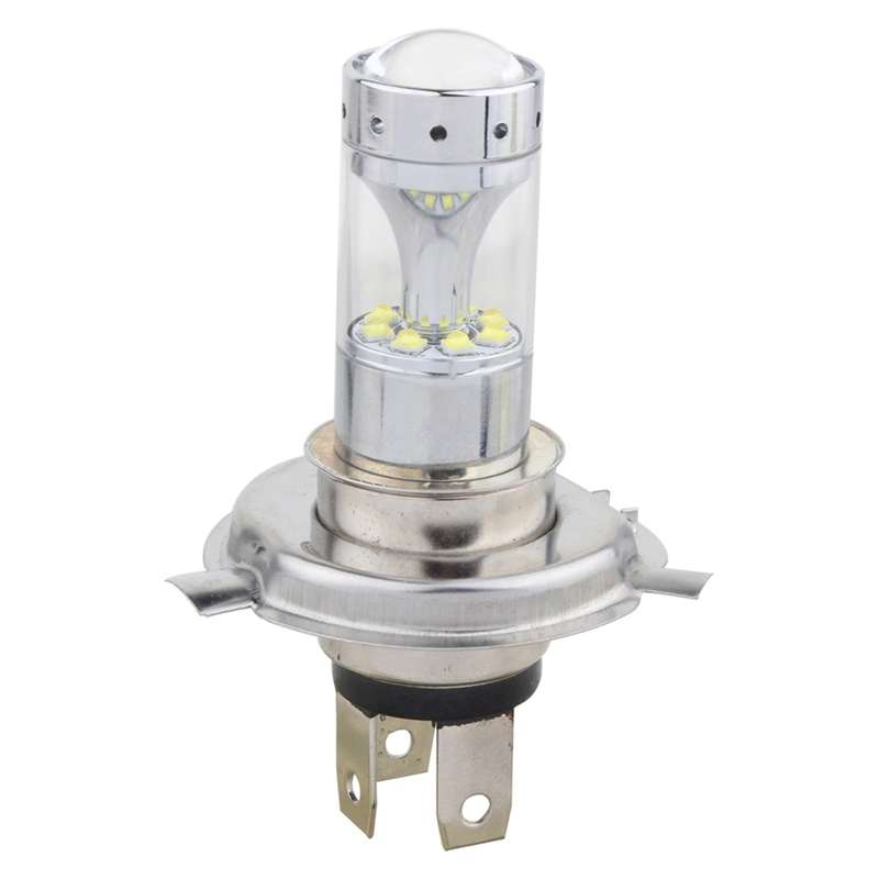 2 PCS H4 60W 1200 LM 6000K Car Fog Lights with 12 XB-D LED Lamps, DC 12V (White Light)