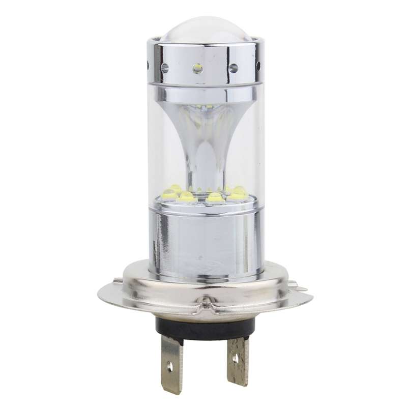 2 PCS H7 60W 1200 LM 6000K Car Fog Lights with 12 XB-D LED Lamps, DC 12V (White Light)