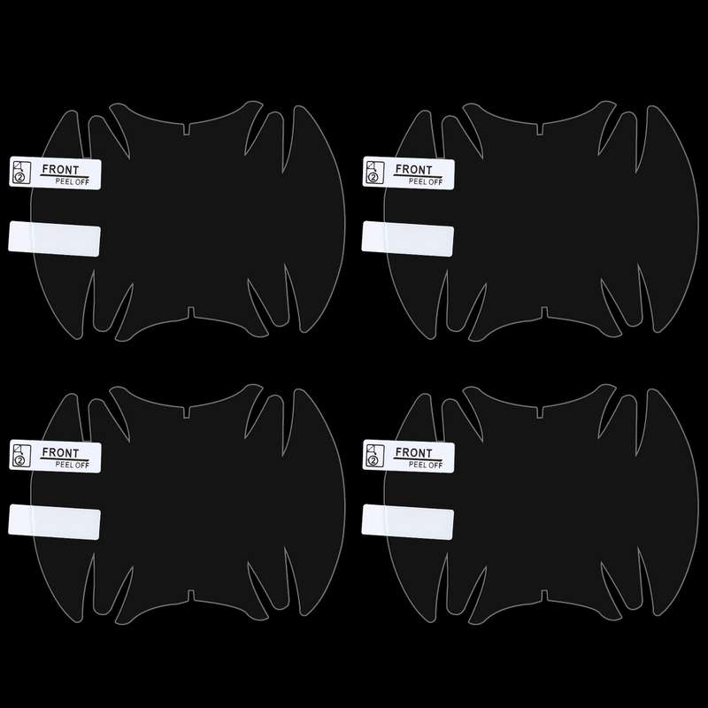 4 PCS Car Auto OPVC Door Bowl Handle Anti-scratch Protective Film for Honda