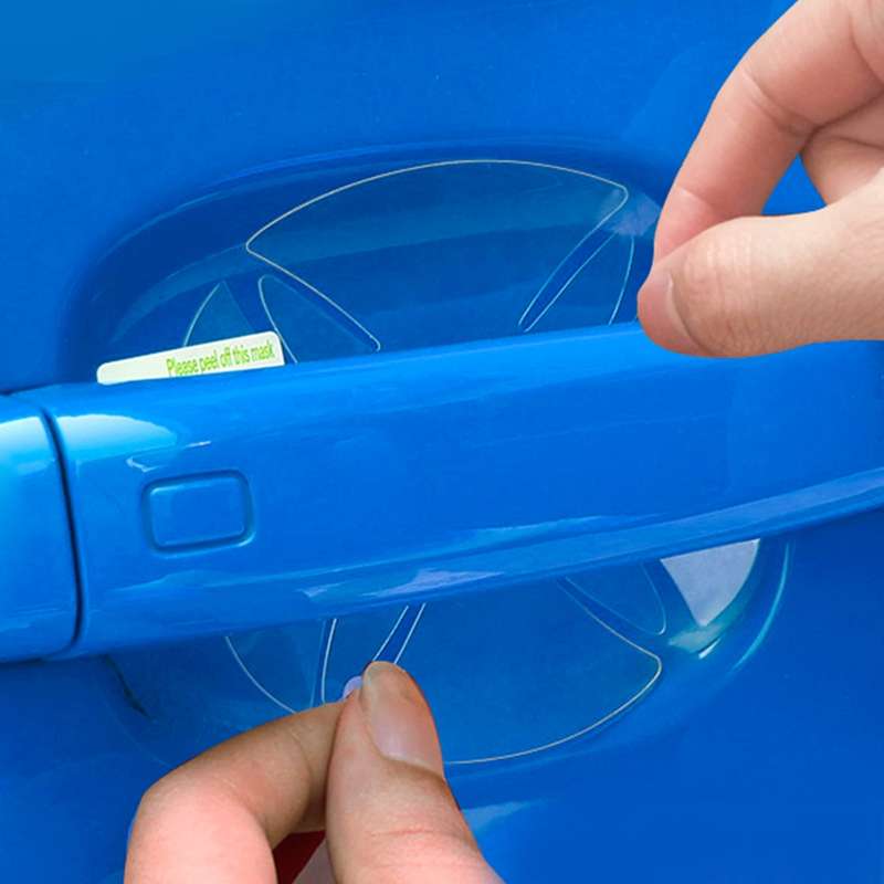 4 PCS Car Auto OPVC Door Bowl Handle Anti-scratch Protective Film for Honda