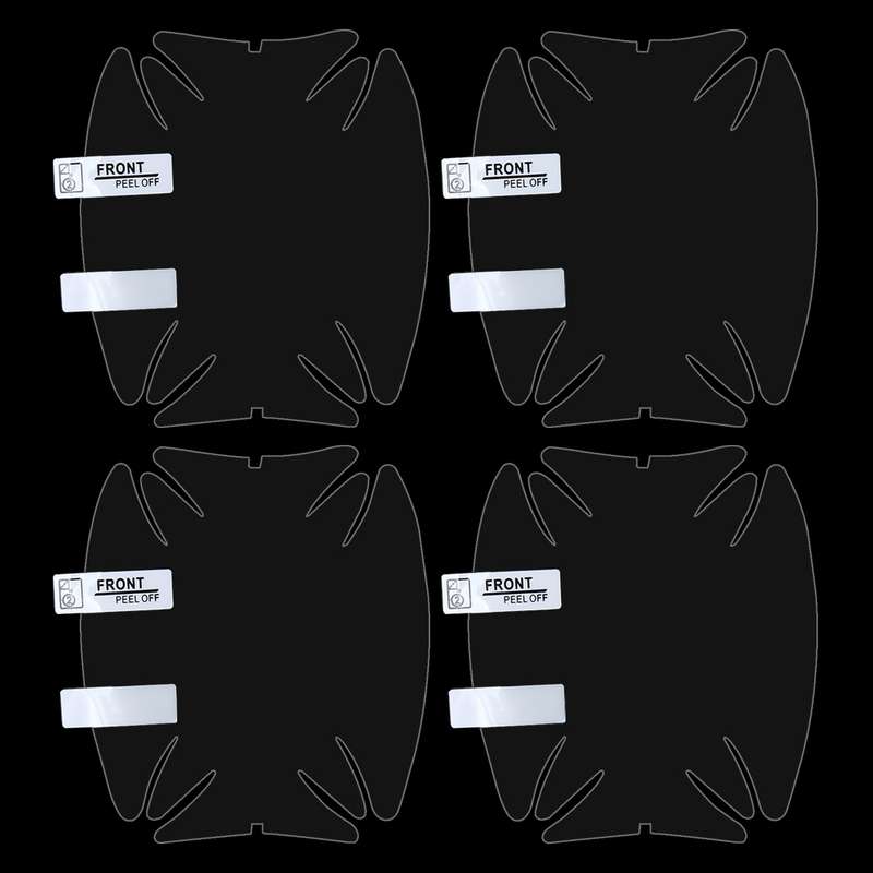 4 PCS Car Auto OPVC Door Bowl Handle Anti-scratch Protective Film for Toyota