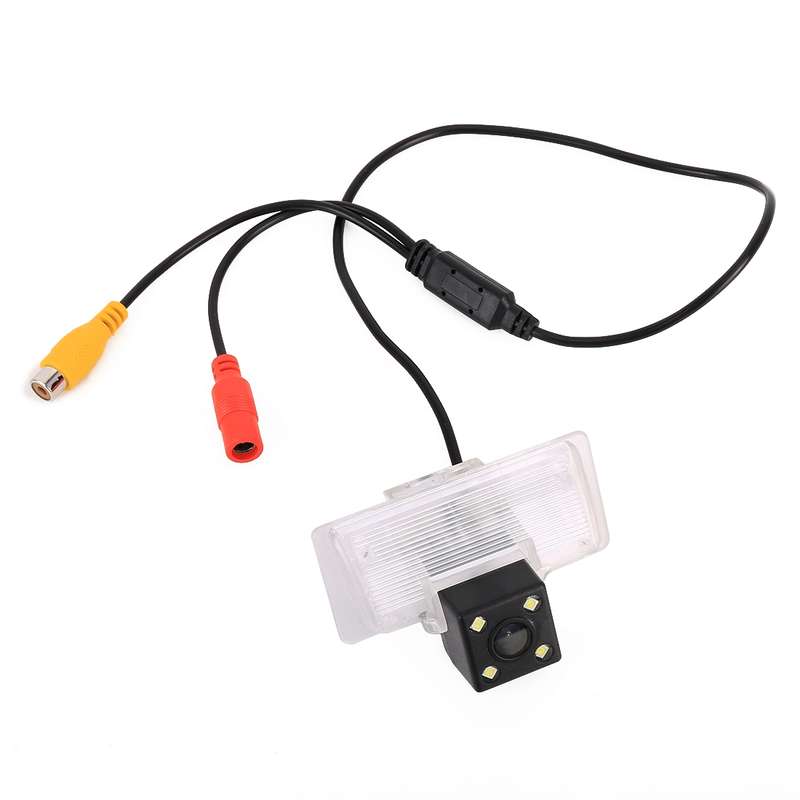 656x492 Effective Pixel HD Waterproof 4 LED Night Vision Wide Angle Car Rear View Backup Reverse Cam
