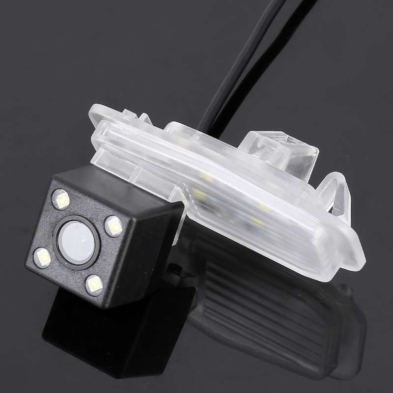 656x492 Effective Pixel HD Waterproof 4 LED Night Vision Wide Angle Car Rear View Backup Reverse Cam