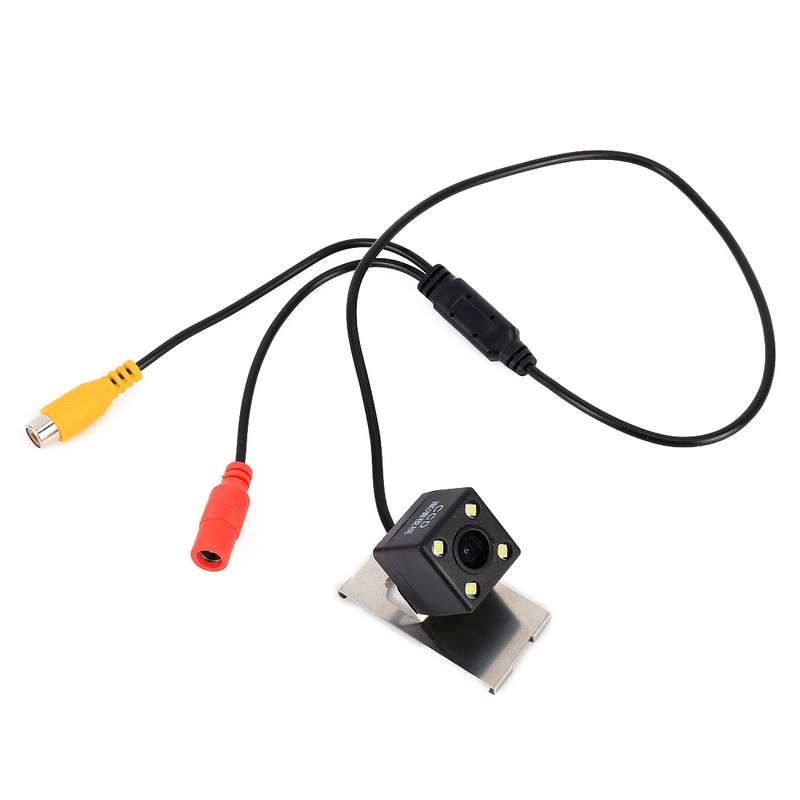 656x492 Effective Pixel HD Waterproof 4 LED Night Vision Wide Angle Car Rear View Backup Reverse Cam