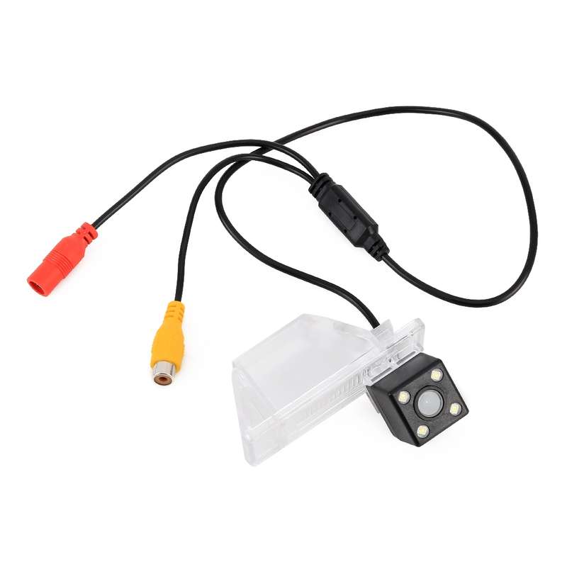 656x492 Effective Pixel HD Waterproof 4 LED Night Vision Wide Angle Car Rear View Backup Reverse Cam