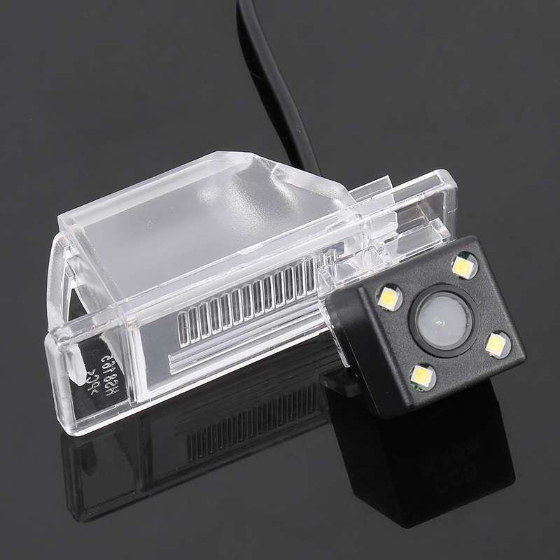 656x492 Effective Pixel HD Waterproof 4 LED Night Vision Wide Angle Car Rear View Backup Reverse Cam