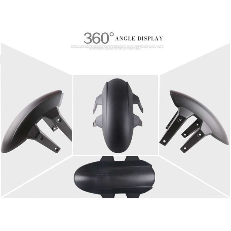 Motorcycle Modified Fender Rear Wheel Fender Dustproof PP Splash Flaps Mudguards Fender Guard for C