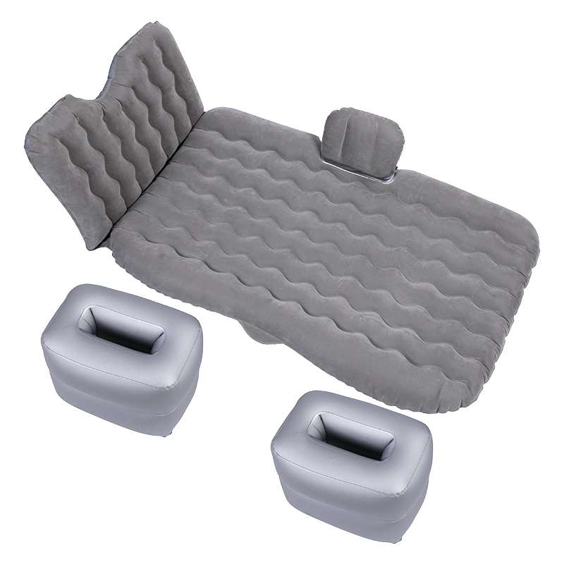 Universal Car Travel Inflatable Mattress Air Bed Camping Back Seat Couch, Size: 90 x 135cm(Beige)