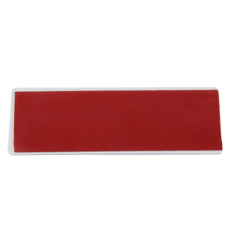 10 PCS Car Rear Bumper Warning Plastic Reflector and Sign(Red)