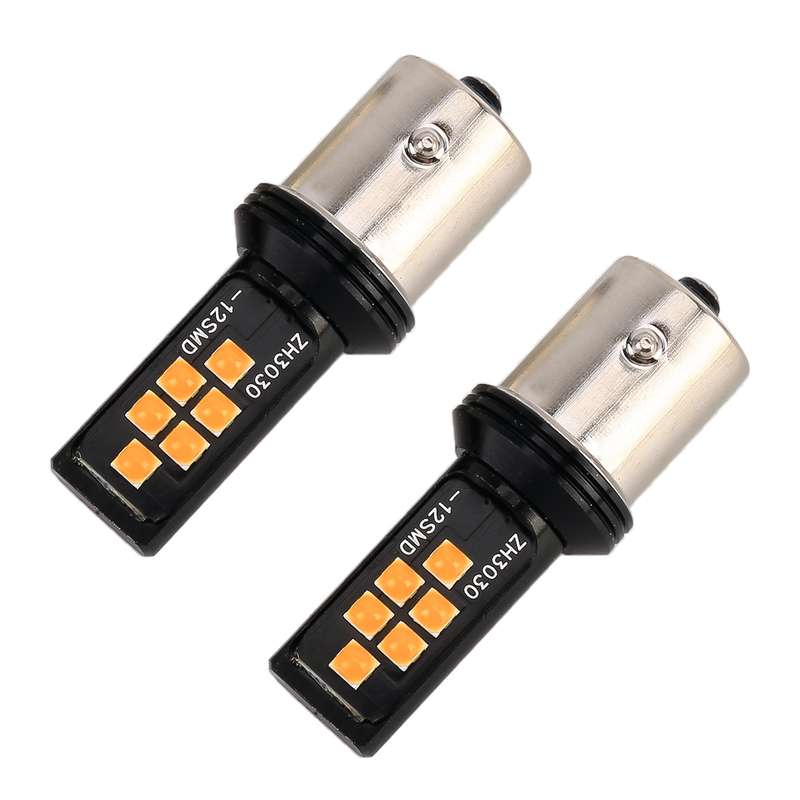 2 PCS 1156 DC9-16V / 3.5W Car Auto Turn Lights 12LEDs SMD-ZH3030 Lamps, with Constant Current(White