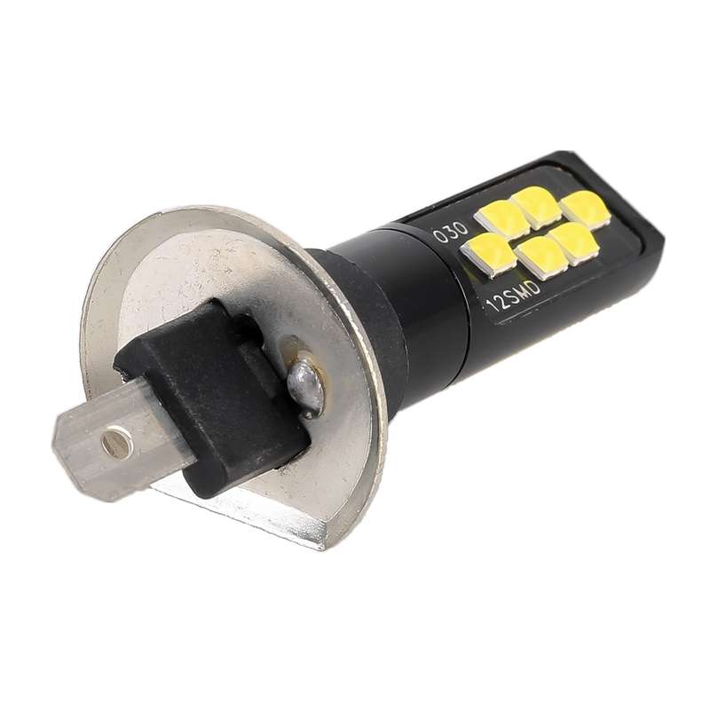 2 PCS H1 DC9-16V / 3.5W / 6000K / 320LM Car Auto Fog Light 12LEDs SMD-ZH3030 Lamps, with Constant Cu