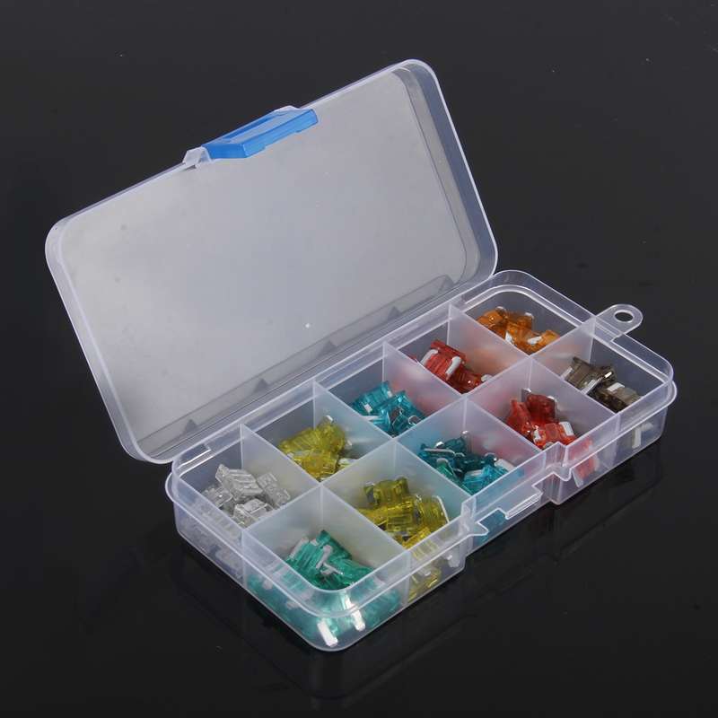 100 PCS 5Amp 7.5Amp 10Amp 15Amp 20Amp 25Amp 30Amp Mini Add-a-circuit Fuse Tap Adapter Blade Fuse Hol