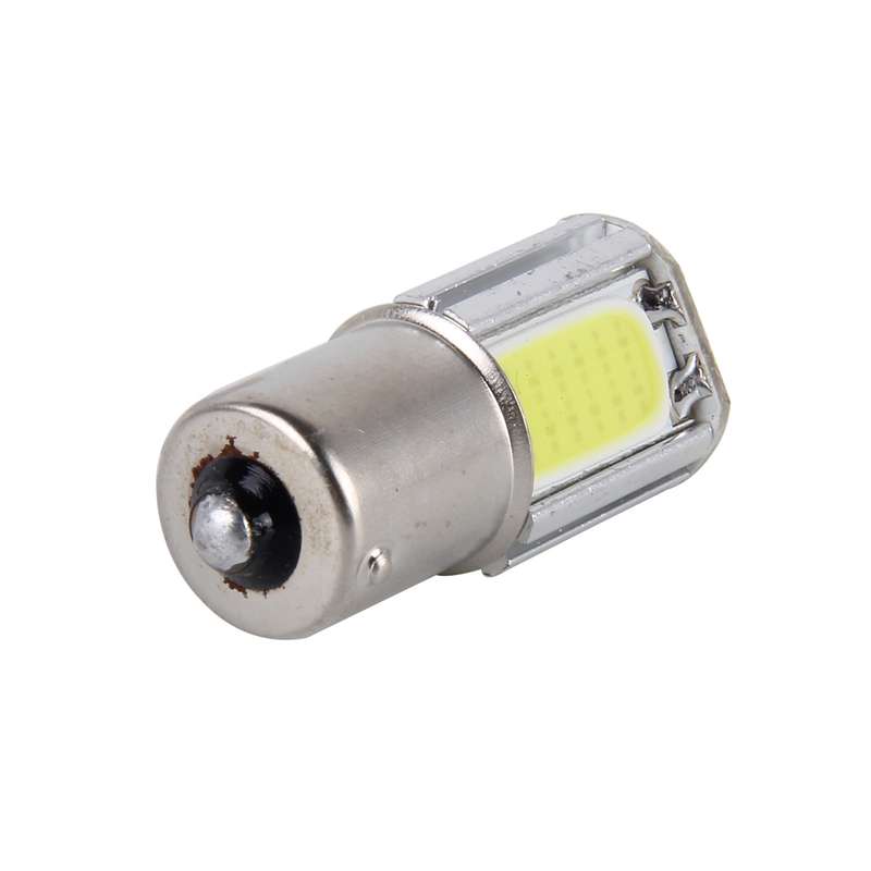 2 PCS 1156/BA15S 5W 6000K 350lm 4 COB LEDs Canbus Car Brake Light Tail Light Bulb, DC 12V(White Ligh