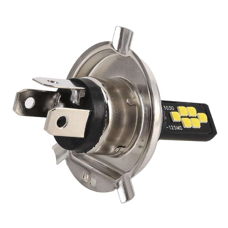 2 PCS H4 DC9-16V / 3.5W(H) 1.1W(L) / 6000K / 320LM Car Auto Fog Light 12LEDs SMD-ZH3030 Lamps, with