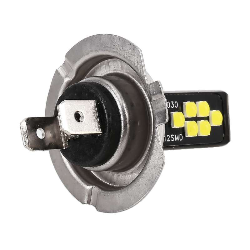 2 PCS H7 DC9-16V / 3.5W / 6000K / 320LM Car Auto Fog Light 12LEDs SMD-ZH3030 Lamps, with Constant Cu