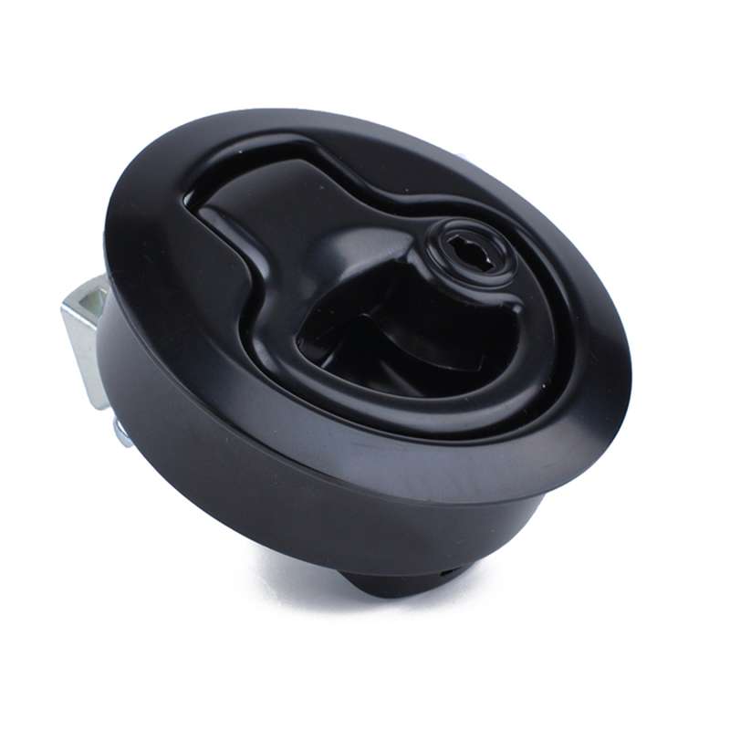 RV / Yacht / Washroom Door Catch Latch Release Cupboard Door Stop Drawer Cabinet Locker, with Key(Bl