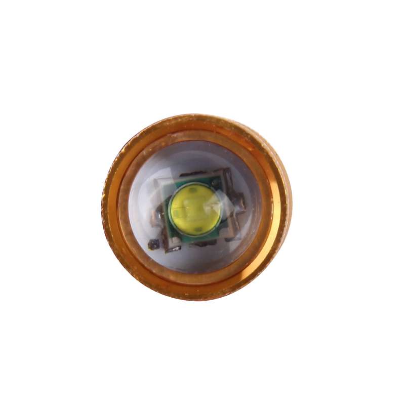2 PCS T15-4014-32SMD + 1 5W 650LM White Light LED Decode Car Clearance Lights Lamp, DC12VGold