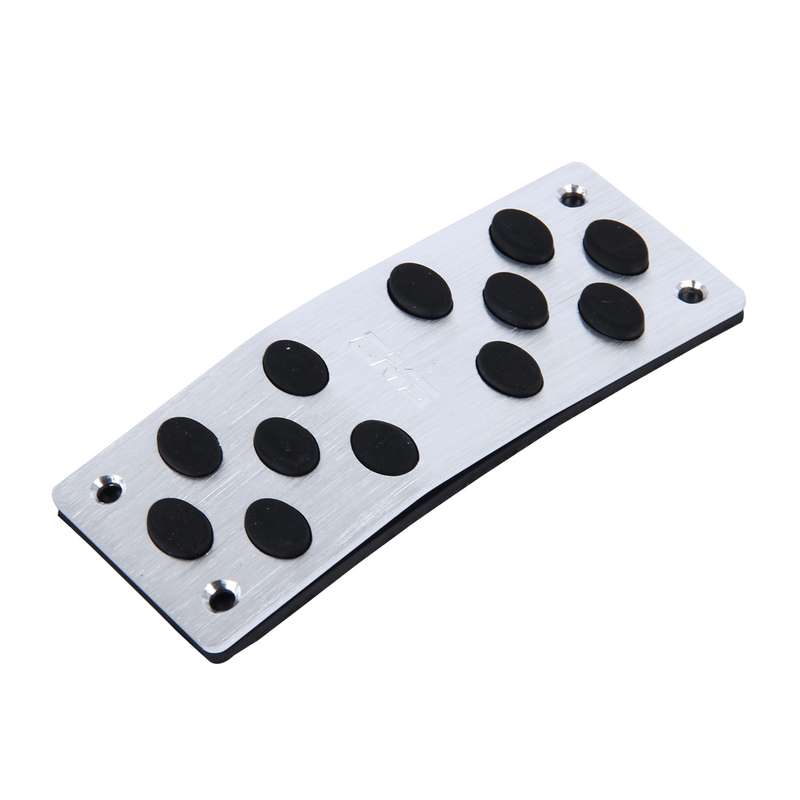 2 PCS Universal Stainless Steel Car Safety Automatic Gas Brake Pedals Pads