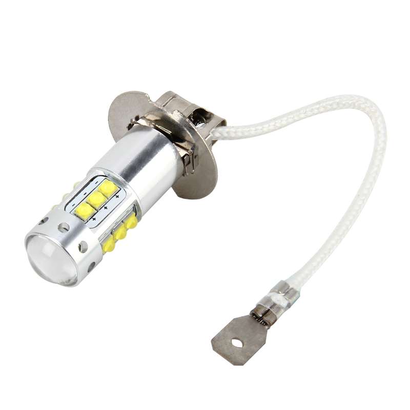 H3 50W 500 LM 6000K Car Fog Light with 16 Lamps, DC 12V-24V(White Light)