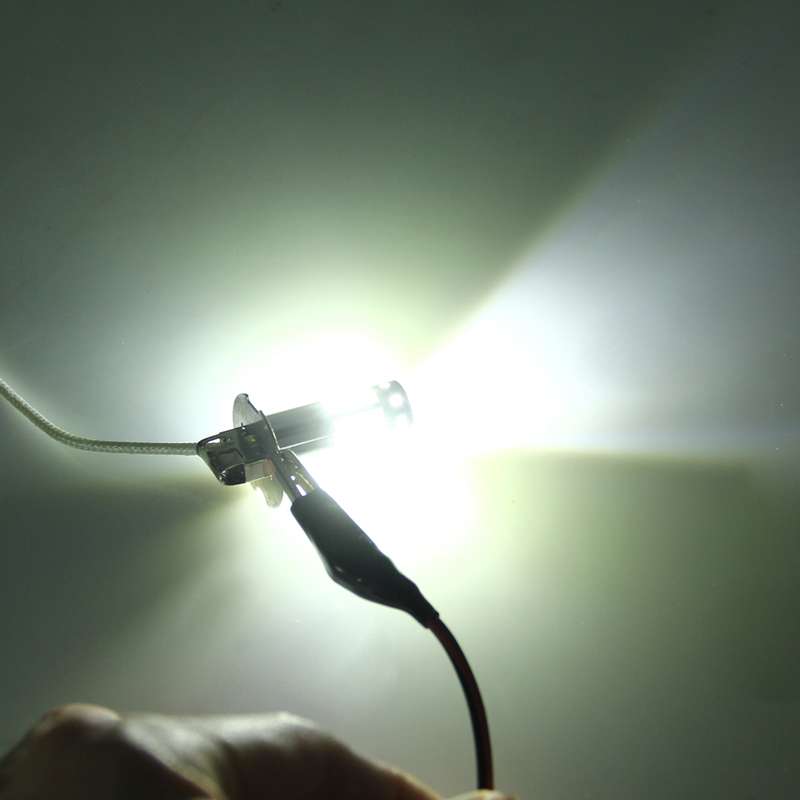 H3 50W 500 LM 6000K Car Fog Light with 16 Lamps, DC 12V-24V(White Light)