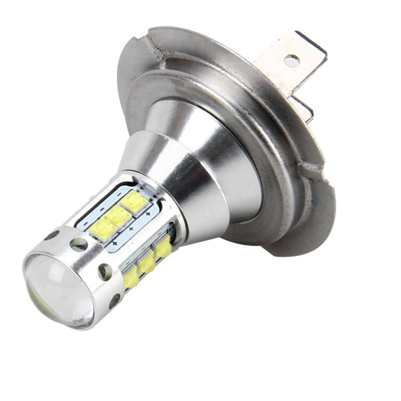 H7 50W 500 LM 6000K Car Fog Light with 16 Lamps, DC 12V-24V(White Light)