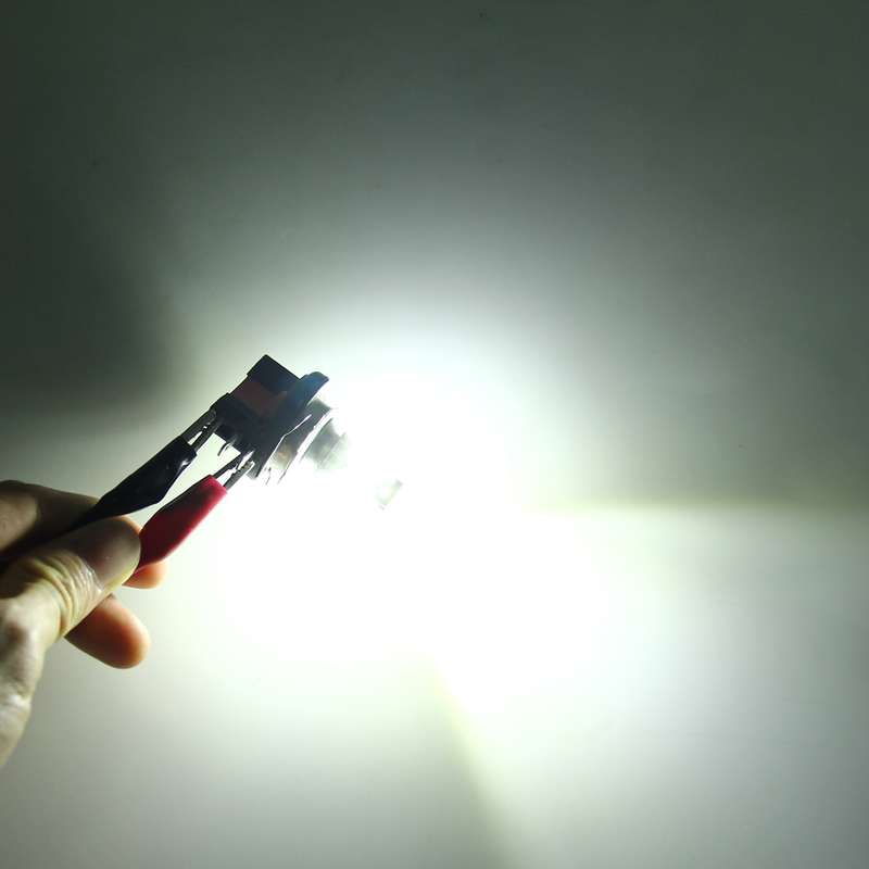 2 PCS H15 50W 500 LM 6000K Car Fog Light with 16 Lamps, DC 12V-24V(White Light)