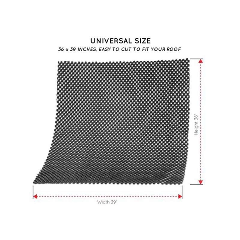 Car Roof Cargo Bag Non-slip Shockproof Protective Grid Mat, Size: 100*90cm
