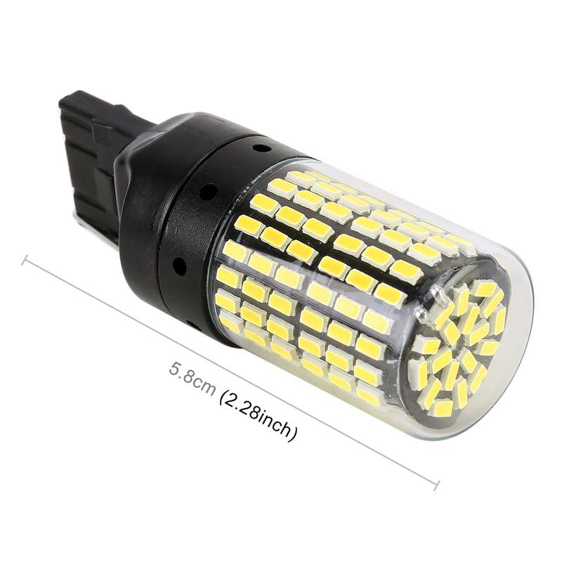 2 PCS T20 / 7440 DC12V / 18W / 1080LM Car Auto Turn Lights with SMD-3014 Lamps (Red Light)