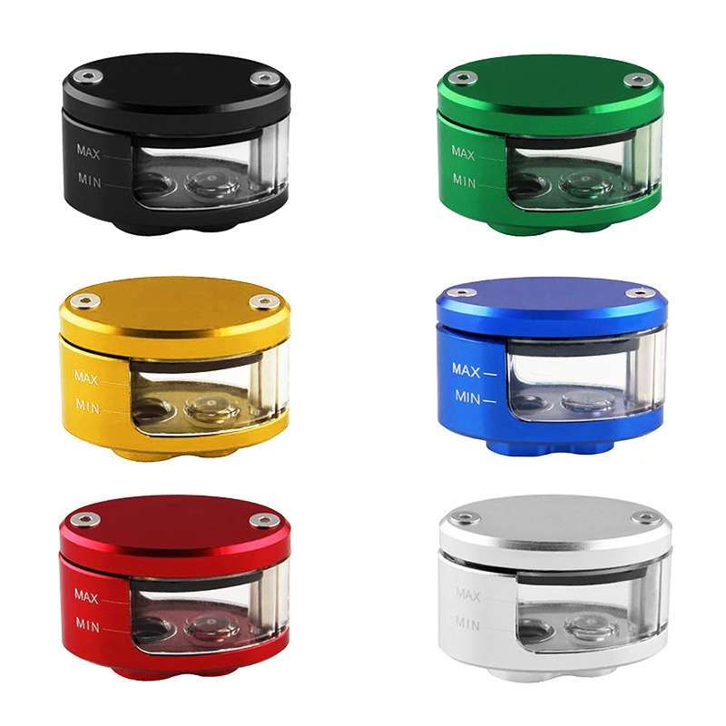 Motorcycle Modification Parts Front Brake Fluid Oil Universal Brake Oil Cup for Kawasaki / Suzuki(Bl