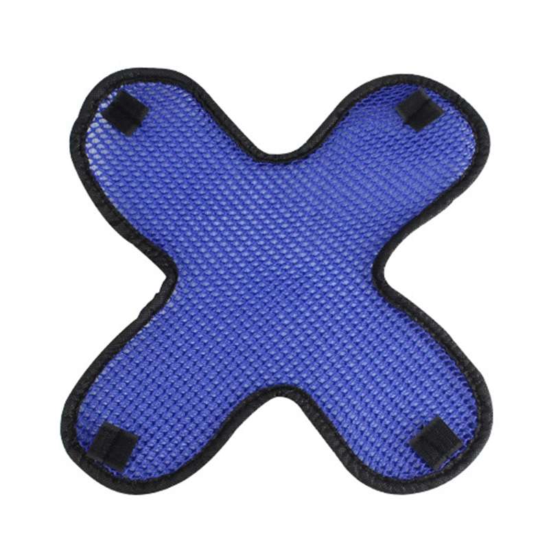 Motorcycle Helmet 3D Honeycomb Mesh Mat Heat-proof Breathable Pad(Black)