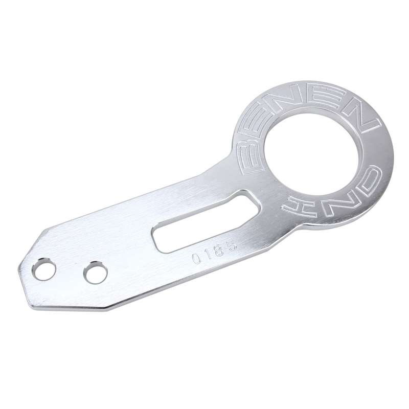Benen Aluminum Alloy Rear Tow Towing Hook Trailer Ring for Universal Car Auto with Two Screw Holes(S
