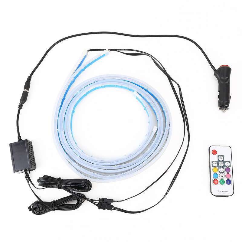 1.5m Car Auto Universal Colorful Door Edge Light with SMD-5050 Lamps Decorative Lamp, DC12V 17W, Cab