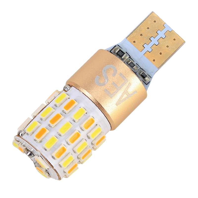 2 PCS T10 DC12V / 2.2W / 6000K / 160LM Car Auto Turn Lights / Running Lights (Turn: Yellow Light; Ru